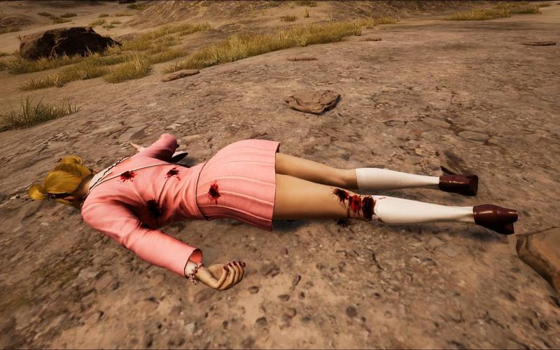 pubg粉色血