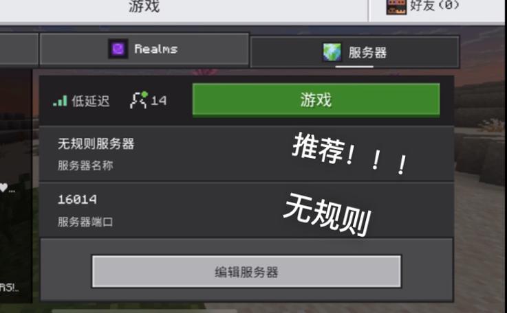 基岩版我的世界服务器