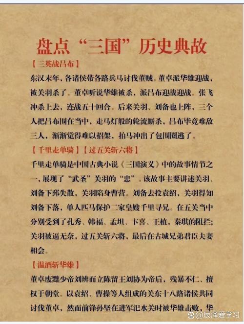 三国演义分集剧情介绍