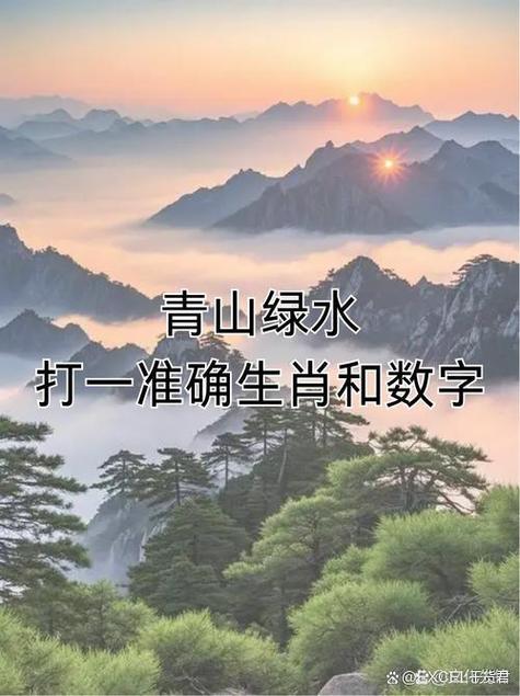 青山绿水出过什么生肖