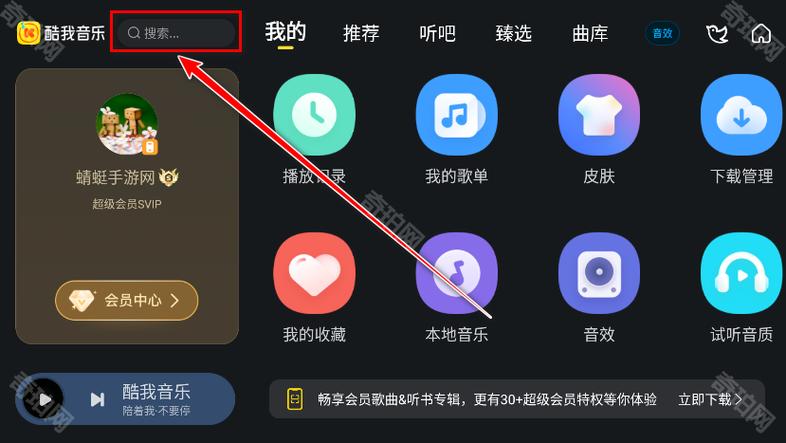 酷我音乐永久vip