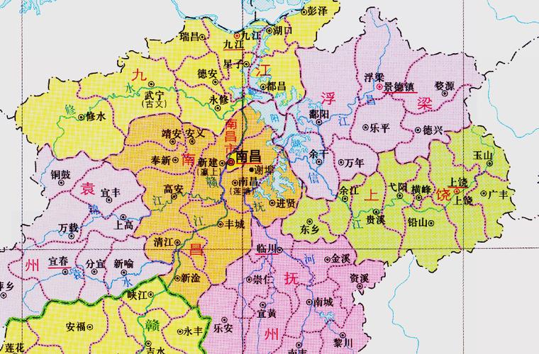 上饶市地图