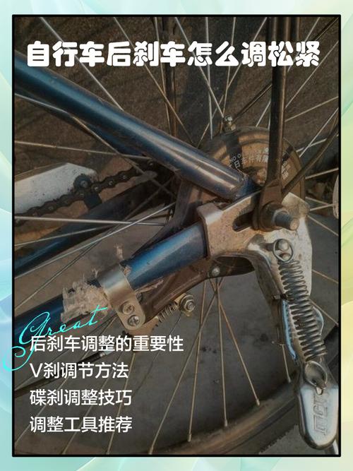 迪卡侬自行车后刹车调节视频