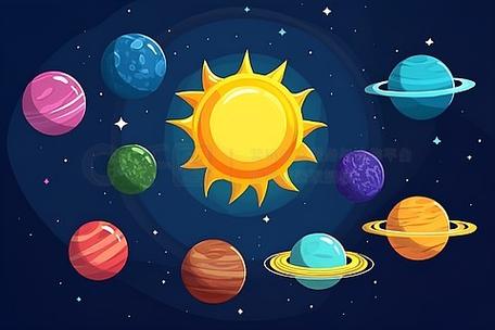 太阳系的行星们动画
