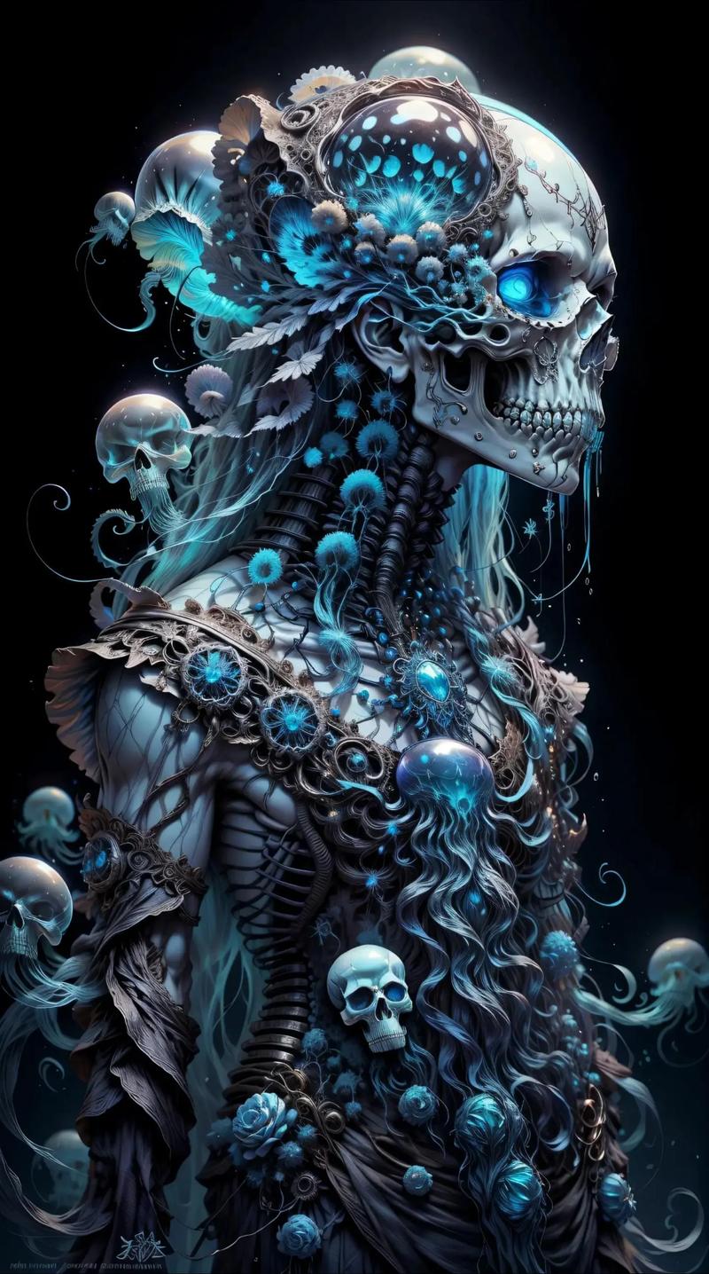 骷髅水母