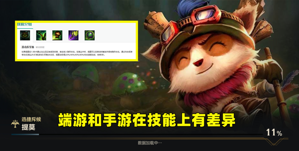 lol手游提莫技能