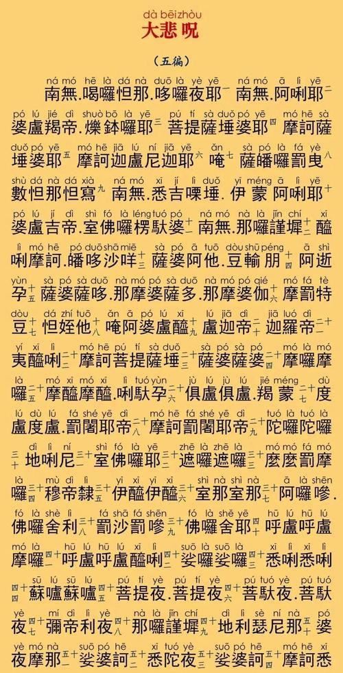 正宗《大悲咒》