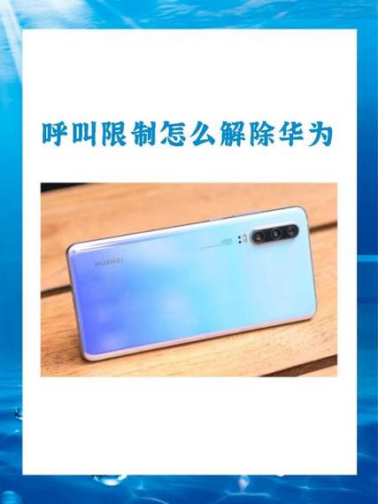 华为呼叫限制设置方式