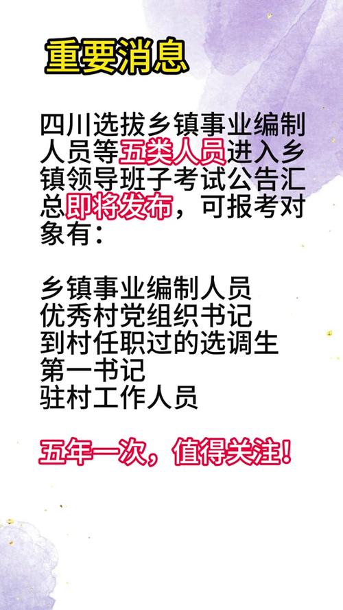 四川2026年五类人员选拔公告