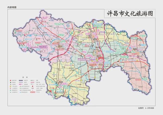 许昌游览地图