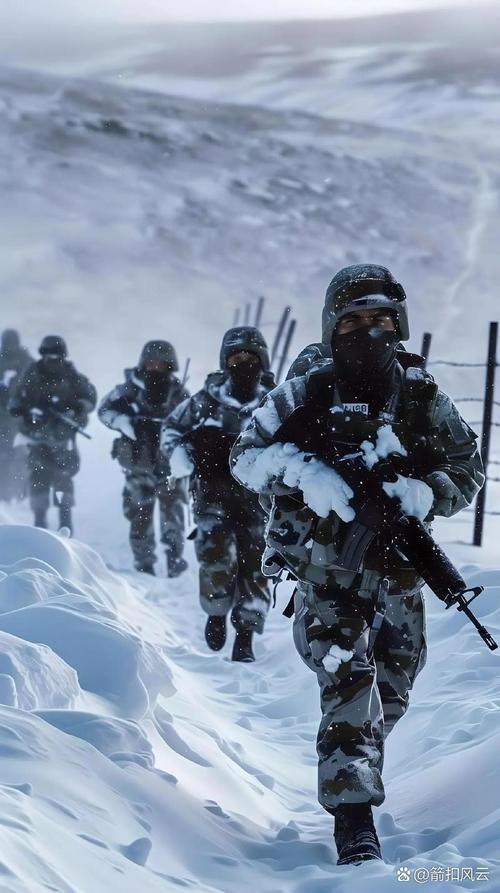 军人雪地穿白色为啥