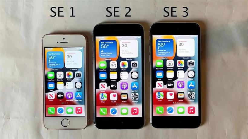 苹果se与iphone se2的区别图标