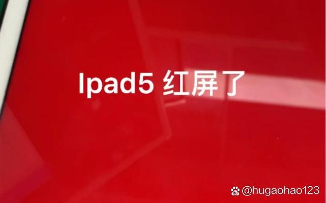 ipad突然红屏重启
