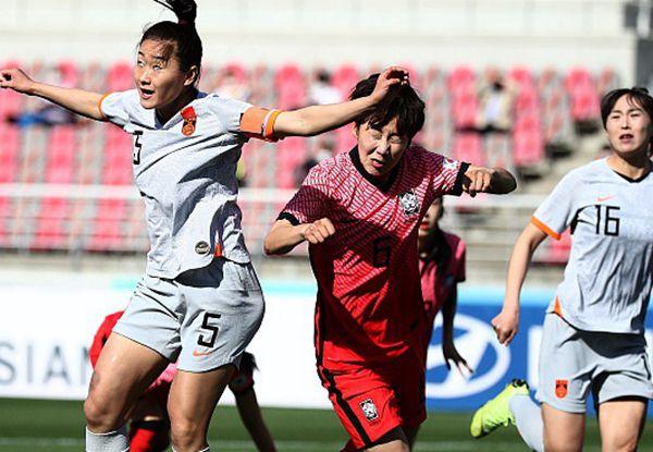 女足四国赛中国vs韩国