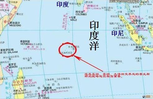 迪戈加西亚岛离中国多远