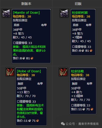 怀旧服血色修道院掉落