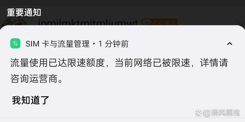 流量已经限速了 又买了流量图标