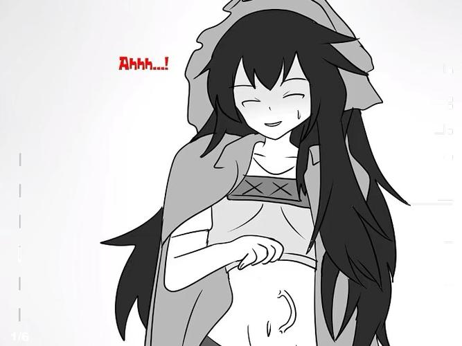 寄生虫寄生美丽女子的