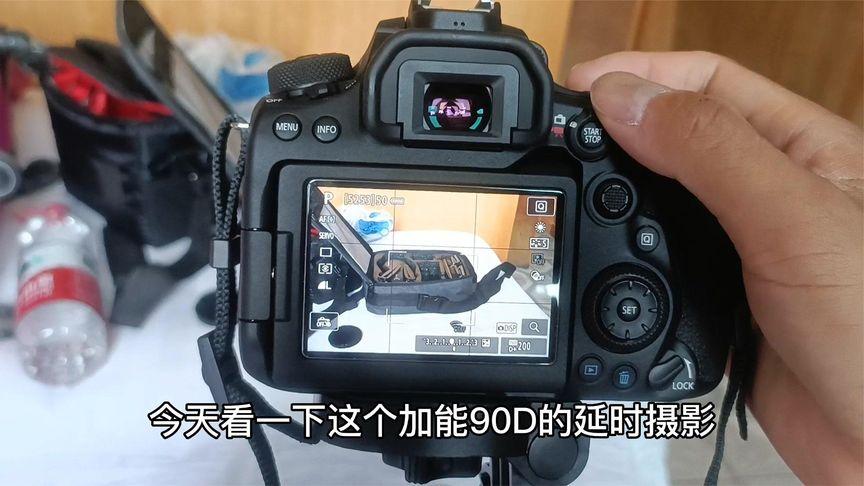 佳能相机延时摄影怎么拍