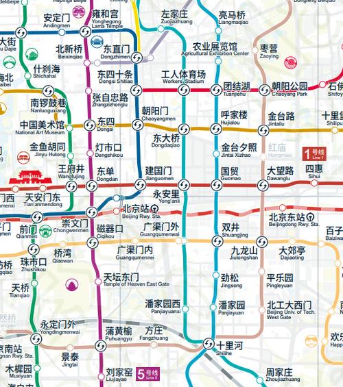 北京市地铁线路图下载