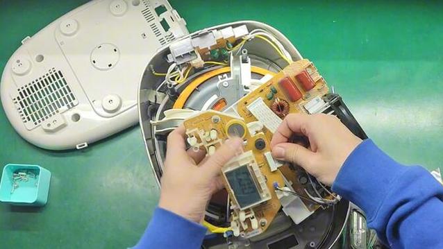 虎牌电饭煲换电池