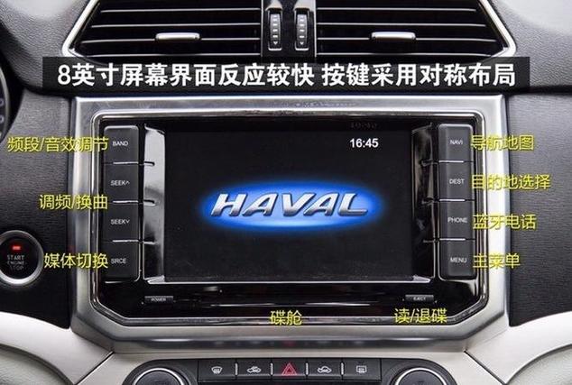 哈弗h6多媒体开关在哪