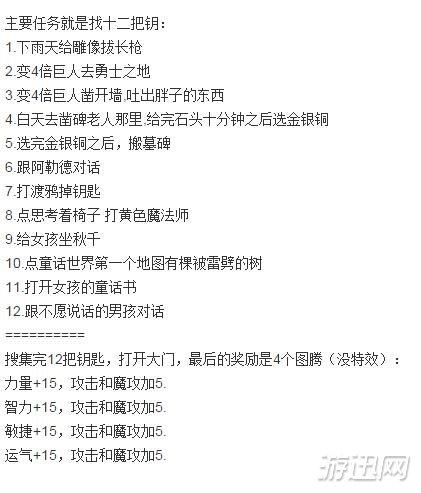 异逝界白钥匙打不开