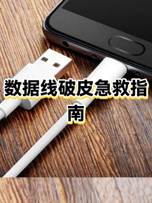 数据线漏电线出来了