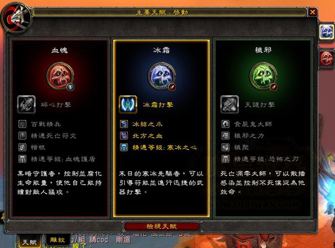 八大同盟种族职业及天赋