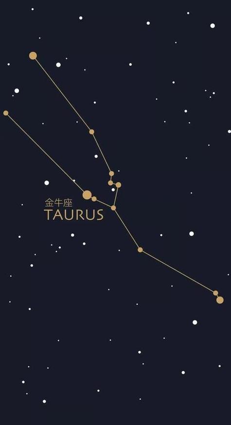 金牛座星图连线