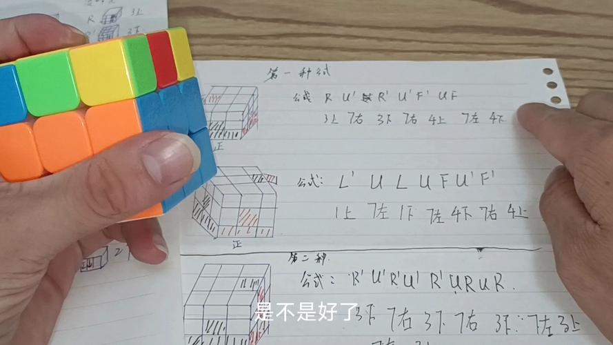 魔方第二层教程