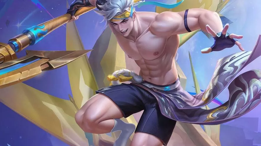 王者荣耀孙策腹肌图片